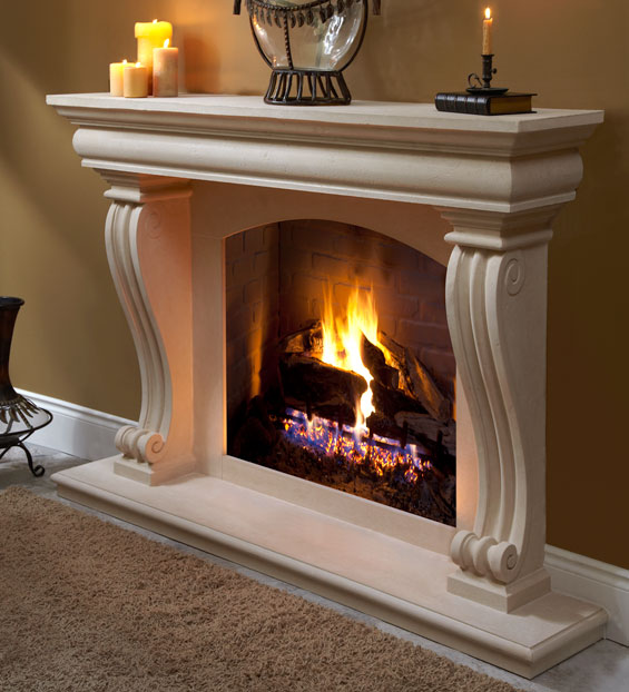 Alexandra fireplace mantel