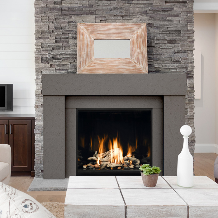 Chicago fireplace mantel
